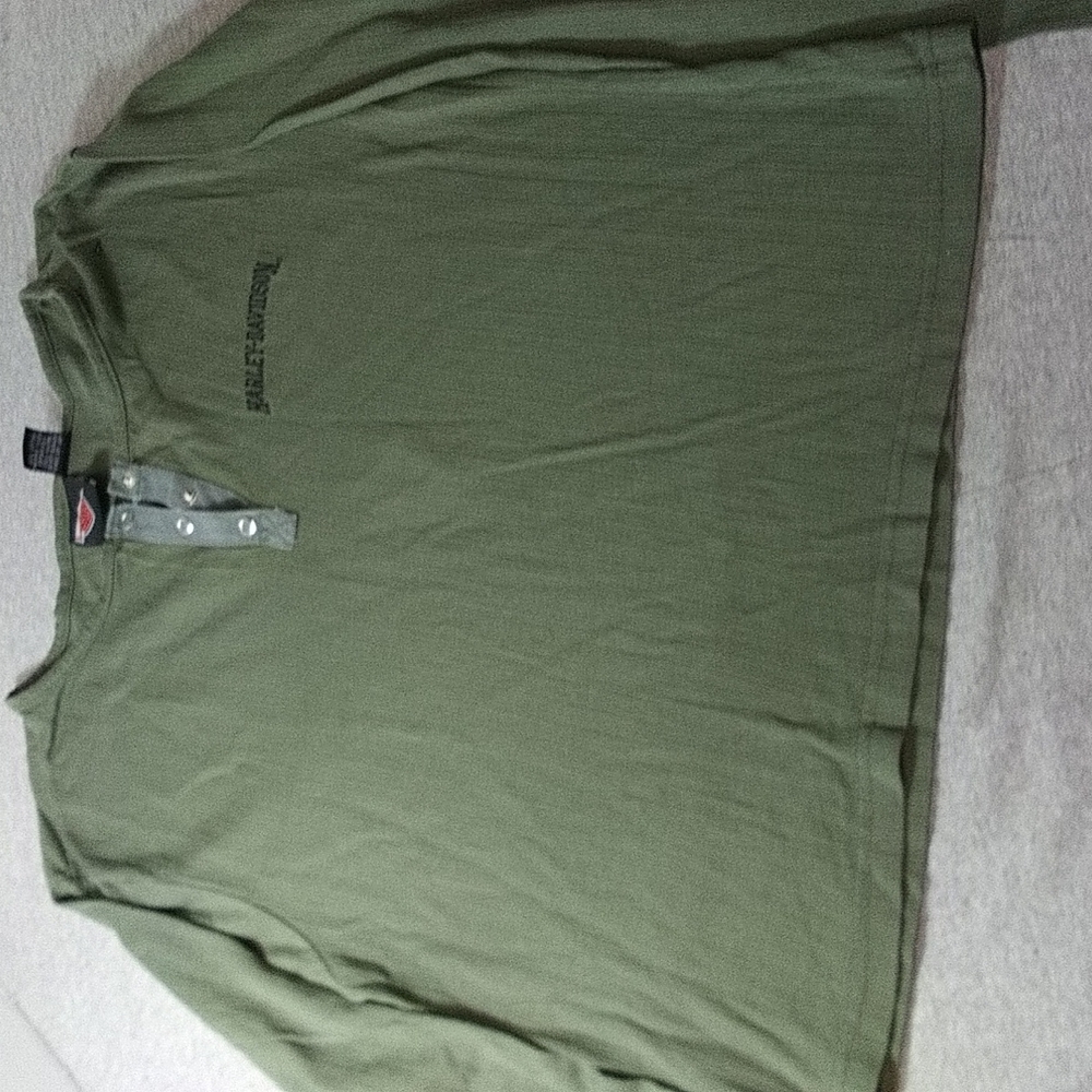 Women's Harley Davidson long sleeve half shirt
